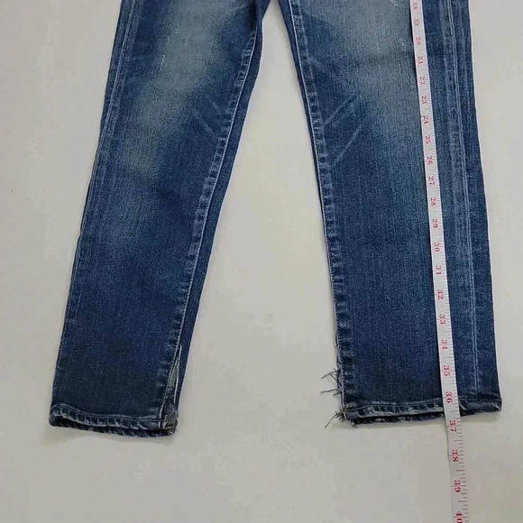 Moussy Vintage Cameron High Rise Skinny Jeans In Dark Blue - Picture 5 of 14